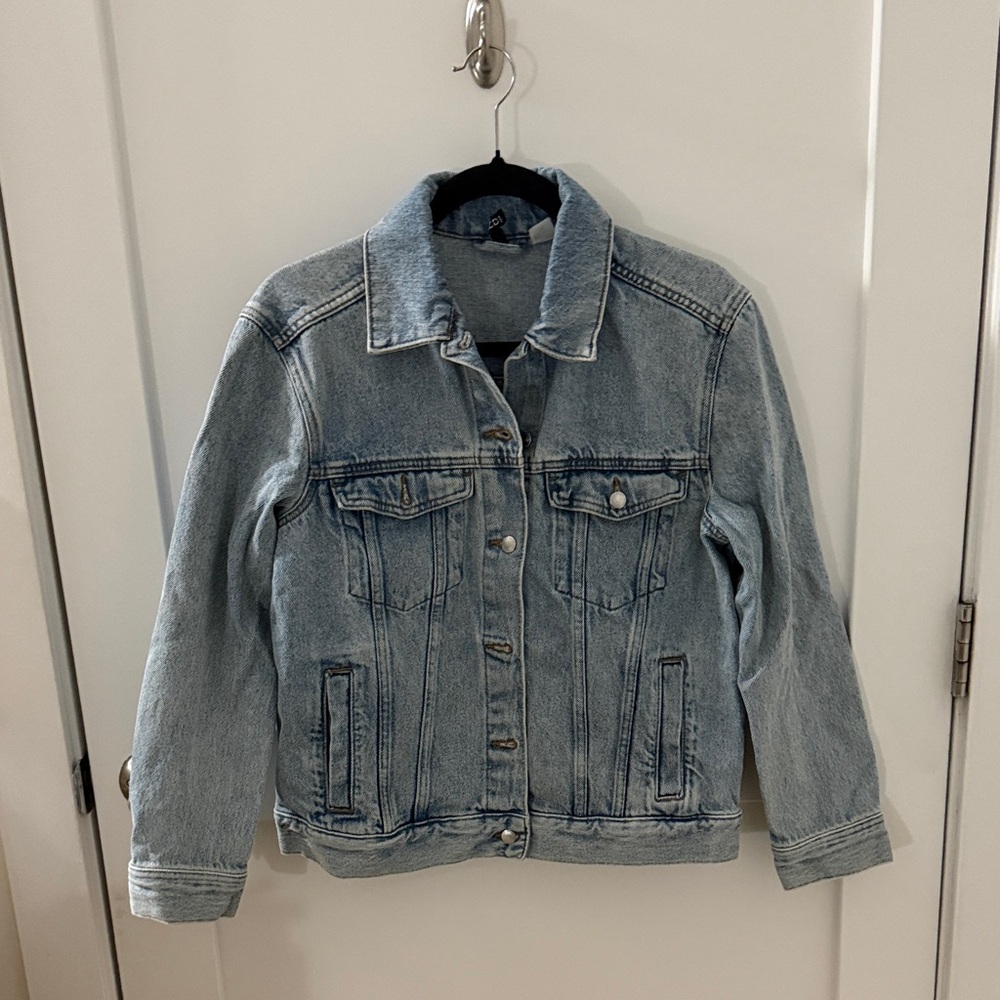Faded Blue Denim Jacket